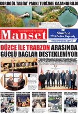 DÜZCE MANŞET